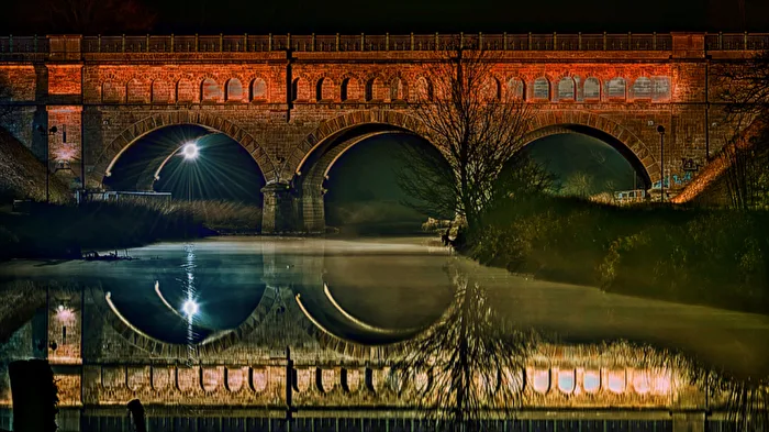 Dreibogenbrücke in Olfen