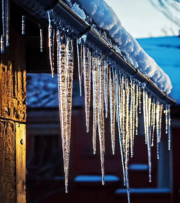 Frostig  Eiszapfen