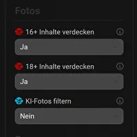 Optionaler KI-Filter