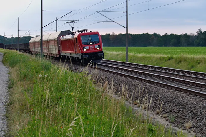 Motion blur - freight train