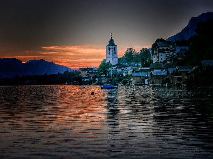 Abendstimmung in St.Wolfgang