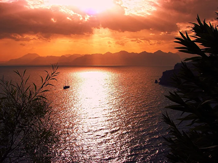 View over the sea