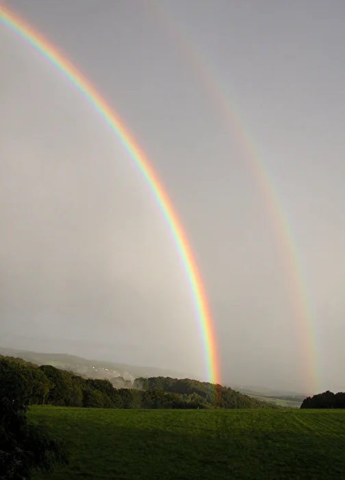 Double the rainbow, double the luck