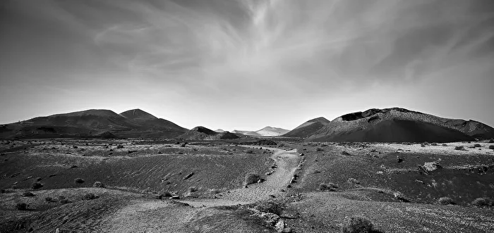 Lanzarote kleiner Wanderweg um 2 Vulkane