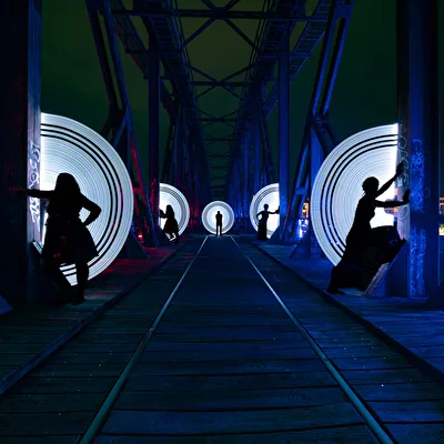 Hubbrücke in Magdeburg