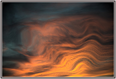 Wolkenformation auf der Erde