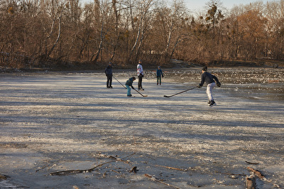 Eishockey, Praterau, Heustadelwasser