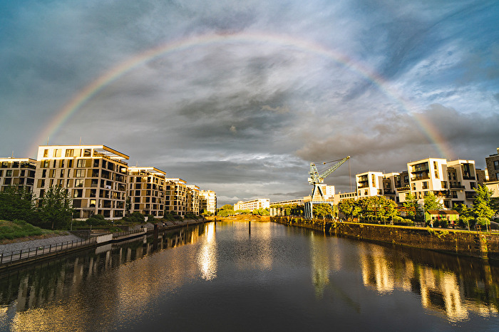 Hafen Offenbach ...