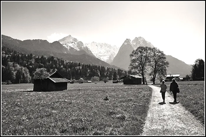 auf dem Weg