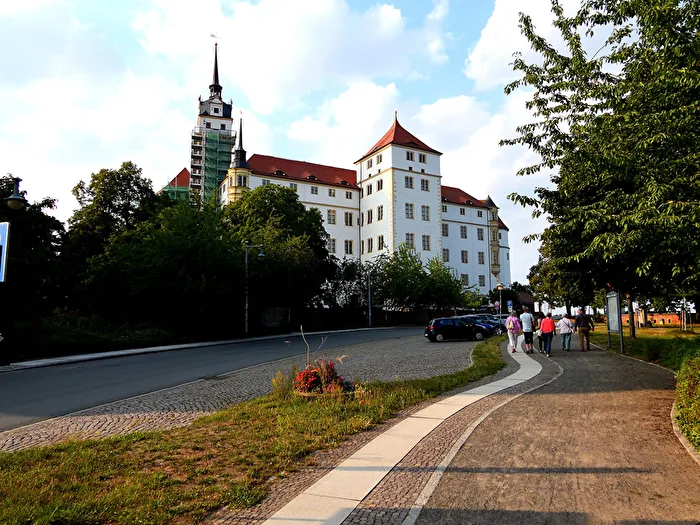 Walk to Hartenfels Castle Torgau