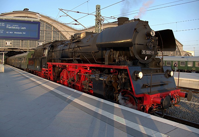 Die Glauchauer Dampflok