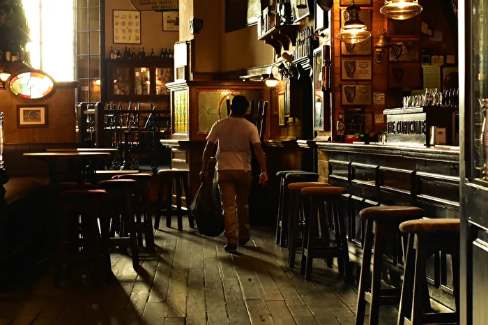 Irish pub in Bologna, Italien.