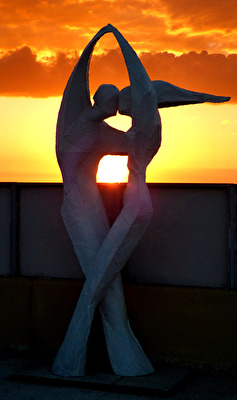 Tanz in der Abendsonne