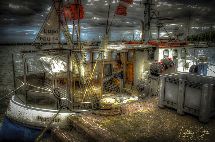 Im Hafen von Barth