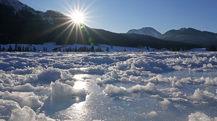 Weißensee im Winter