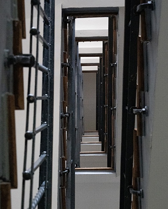 Treppenhaus in der Speicherstadt