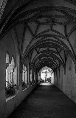 Kreuzgang im Welfenmünster Steingaden