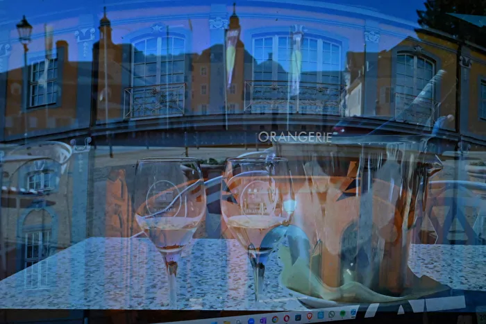 Champagner und Orangerie
