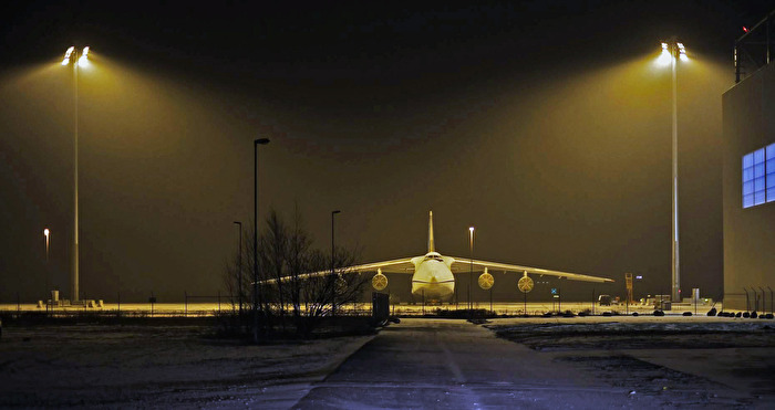 AN 124 - Flughafen Leipzig
