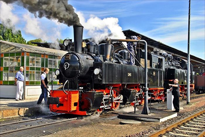 Dampf-Oldtimer