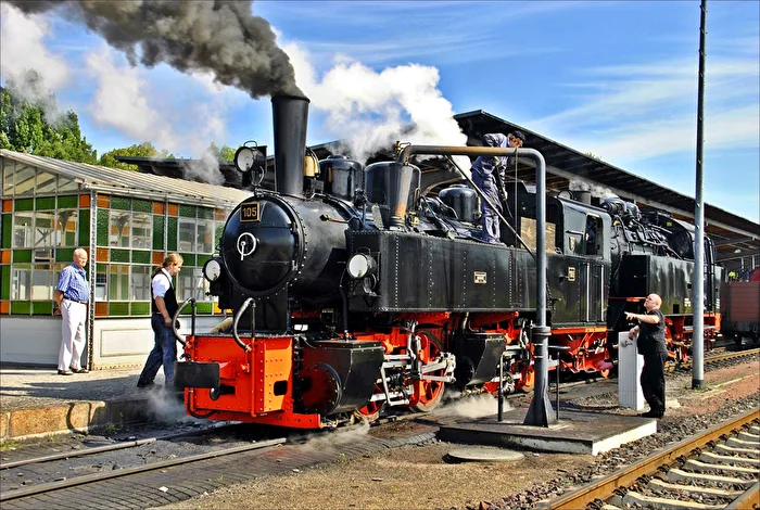 Dampf-Oldtimer