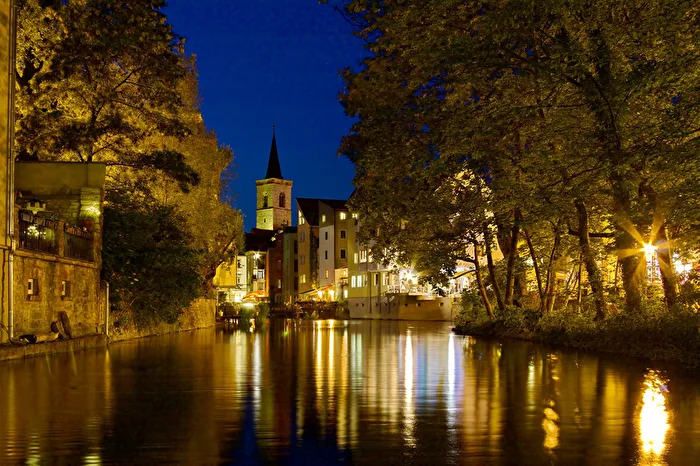 Altstadt und Gera in Erfurt