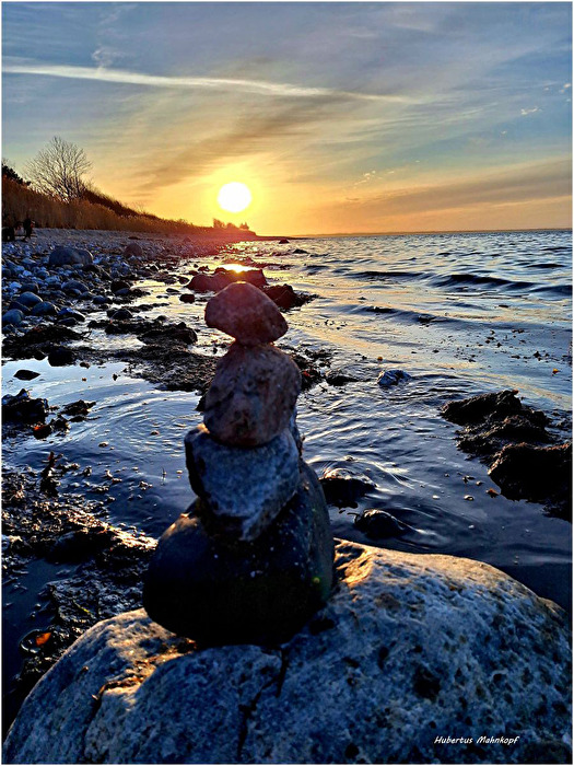 Sonnenuntergang in Dänemark