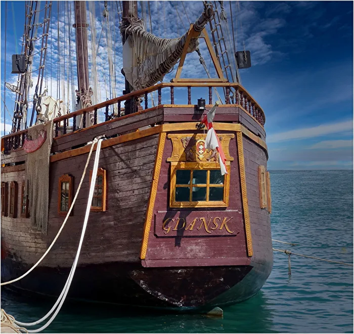Polish sailing ship