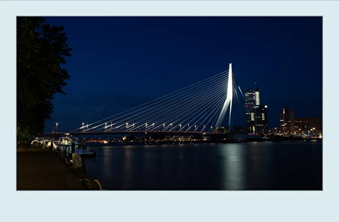 Rotterdam - Erasmusbrug by night