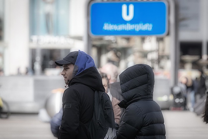 In den Straßen von Berlin