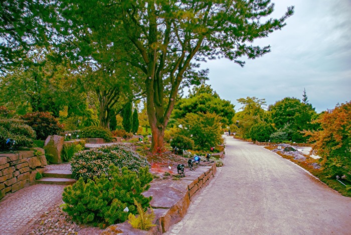 Lichtzauber im Park der Gärten
