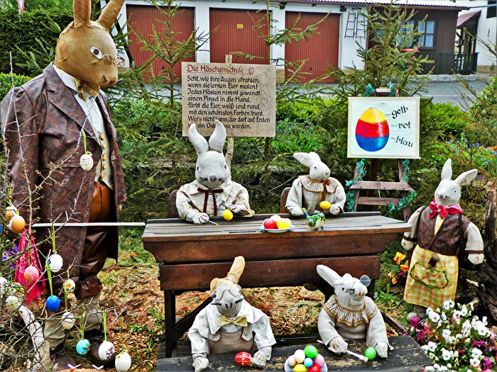 Ostern - Die Häschenschule