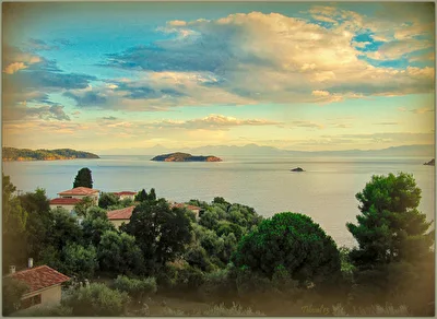 Abendstimmung auf Skiathos