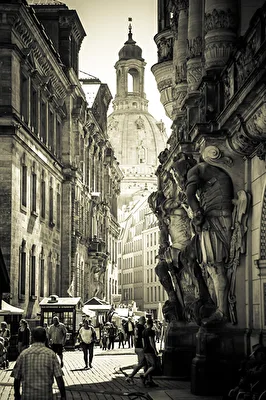 Leuchtendes Dresden