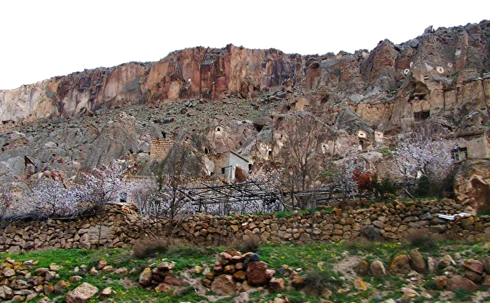 Volcanic landscape in Cappadocia