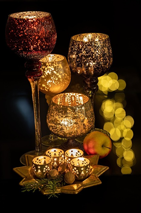 Lichter Bokeh Advent Vorfreude