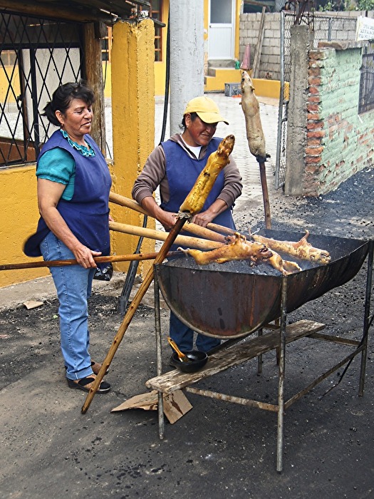 Streetfotografie - Fast Food Quito