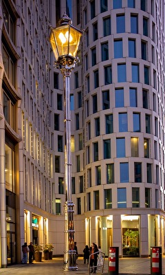 Straßenlaterne in Berlin