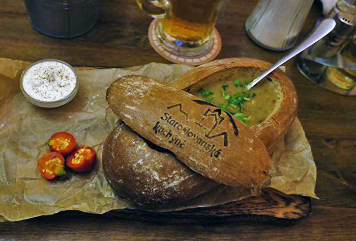 traditionelle slawische Küche