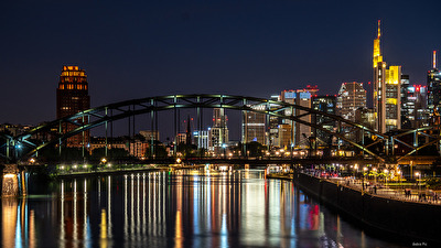 Nächtliches Frankfurt