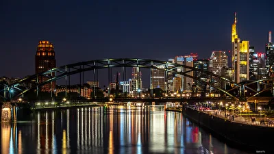 Nächtliches Frankfurt