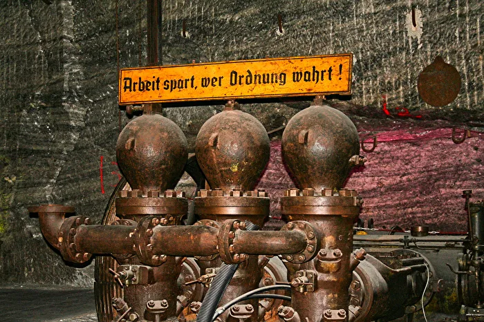 Compressed air for the buddies in the potash mine Sondershausen