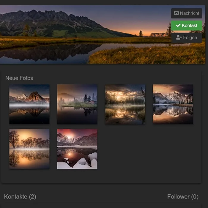 Portfolio und Kontakte
