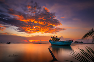 Sonnenuntergang am Meer