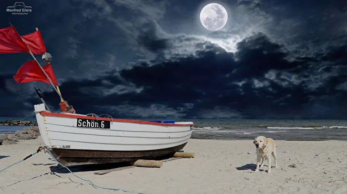 At the Baltic Sea with Zoe