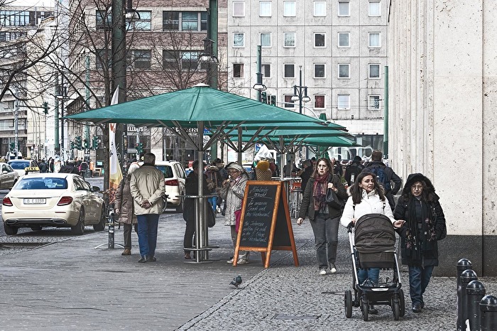 In den Straßen von Berlin