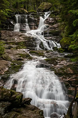 Rißloch Wasserfall bayrischer Wald