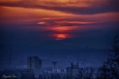 Sunset - Industriegebiet Koblenz
