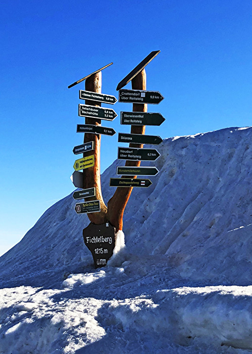Fichtelberg im Sonnenschein