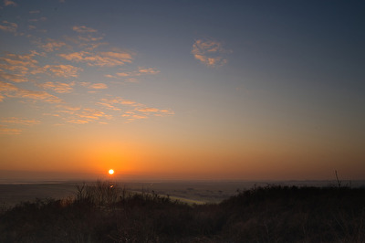 Sonnenuntergang auf Borkum